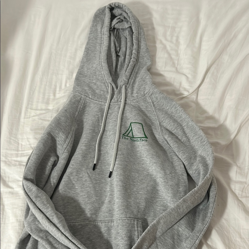 The North Face Gray Unisex Hoodie